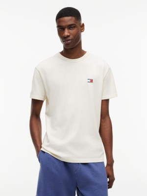 Tommy Jeans Badge T-Shirt - Stone
