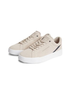 Tommy Hilfiger Court Premuim Suede - Stone