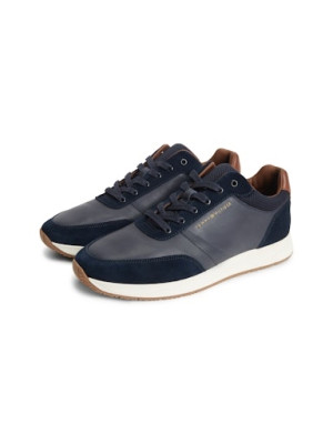 Tommy Hilfiger Mix Media Runner - Navy