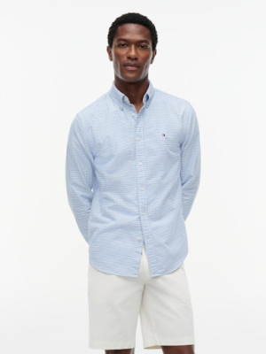 Tommy Hilfiger Heritage Oxford Gingham Shirt - Blue