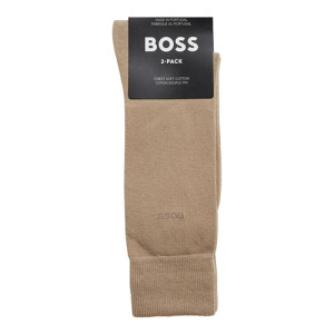Boss 2 Pack Premium Socks - Stone
