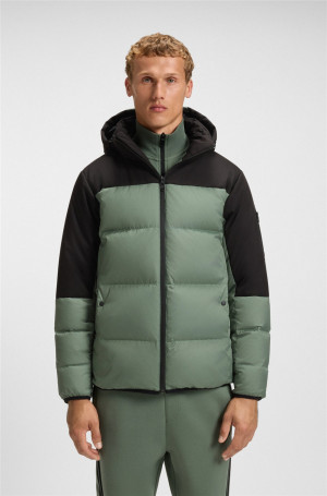 Boss Ow Block Jacket - Green