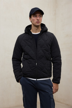 Ecoalf Aspo Jacket - Sustainable Style - Black