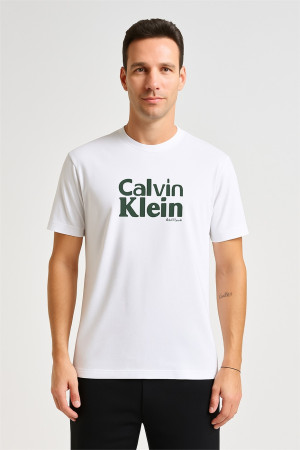 Calvin Klein Jeans Bold Graphic T-Shirt - White