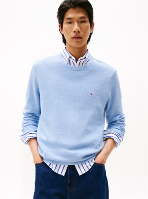 Tommy Hilfiger Essential Crew Neck Sweater - Blue