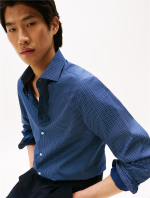 Tommy Hilfiger Print Shirt - Navy