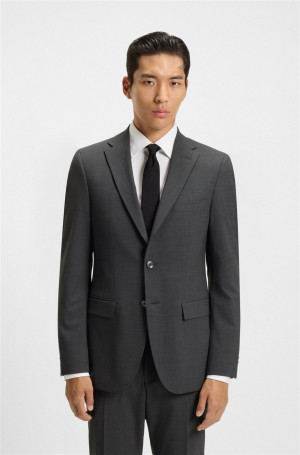 Boss Harvey Suit Jacket - Grey