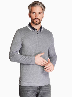 Boss H Pittman Long Sleeve Polo