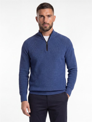 Leinster Club 1879 Quarter Zip Knit - Blue