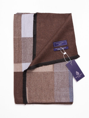Marco Capelli Check Double Face Scarf