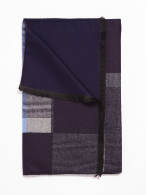 Marco Capelli Check Double Face Scarf