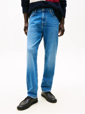 Tommy Hilfiger Straight Denton Jeans - Blue