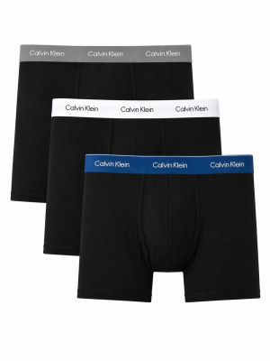 Calvin Klein 3 Pack Trunk - Black