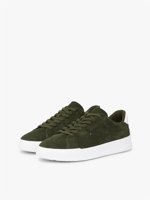 Tommy Hilfiger Court Suede Sneaker - Green