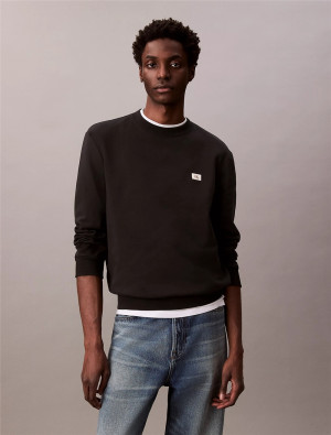 Calvin Klein Jeans Terry Sweatshirt - Black