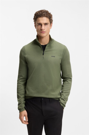 Boss Ever X Quarter Zip - Green