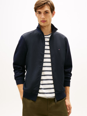 Tommy Hilfiger Essential Intechno Mix Full Zip - Navy
