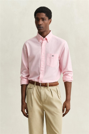 Gant Regular Classic Oxford Shirt - Pink