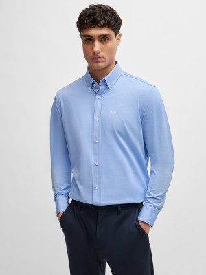 Boss P Joe Button Down Shirt - Blue