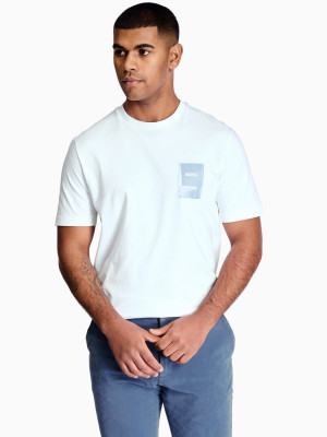Boss Te Plain T-Shirt - White