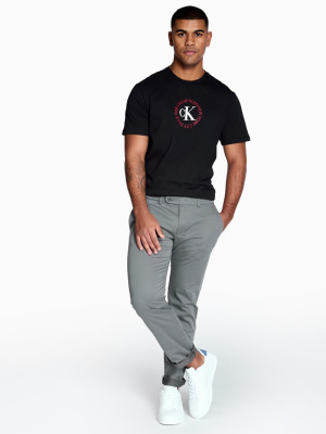 Calvin Klein Jeans Word Circle Graphic T-Shirt - Black