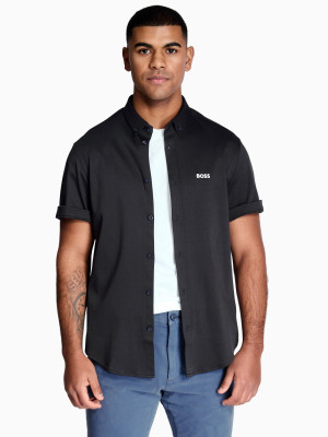 Boss Motion Short Sleeve Shirt - Blue