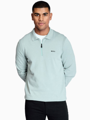 Boss Ever X Polo Sweater - Green