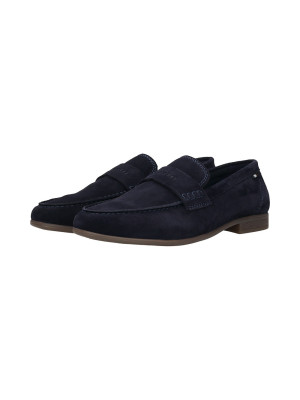 Bugatti Trip Suede Shoe - Navy