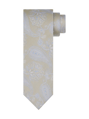Profuomo Paisley Tie - Yellow