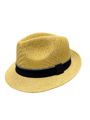 Bugatti Summer Fedora Hat - Brown