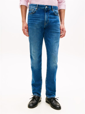 Tommy Hilfiger Straight Denton Jeans - Blue