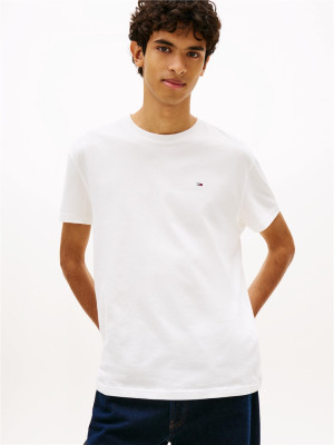 Tommy Jeans Flag T-Shirt - White