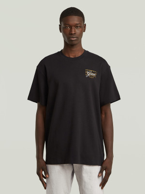 G-Star Script T-Shirt - Black