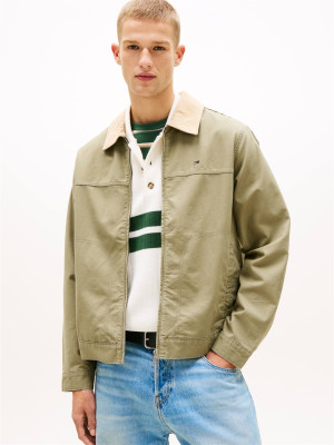 Tommy Jeans Cotton Ranch Jacket - Green