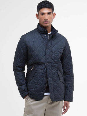 Barbour Chelsea Quilted Jacket - Dark Navy
