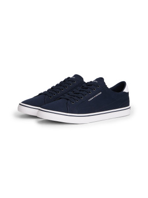 Tommy Hilfiger Core Long Lace Canvas Sneaker - Navy