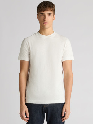 Remus Uomo Slub T-Shirt - White