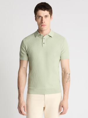 Remus Uomo Knit Polo - Green