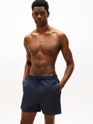 Tommy Hilfiger Tape Logo Swim Short - Navy