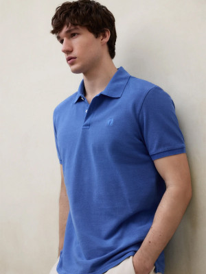 Ecoalf Tedan Regular Fit Polo Shirt - Blue