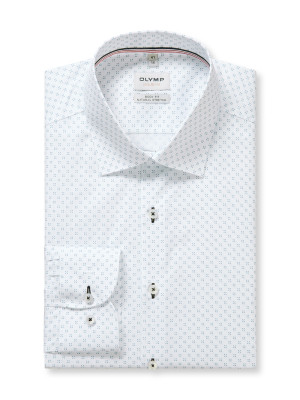 Olymp Geo Shirt - White