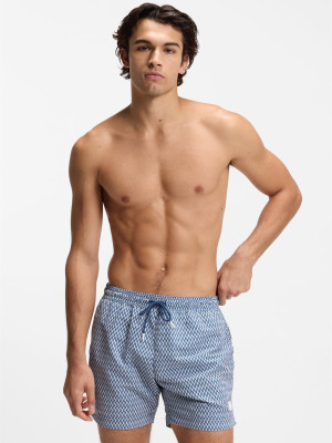 Boss Geo Print Vibe Trunk - Blue