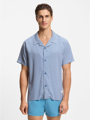 Boss Beach Shirt - Blue