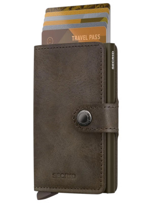 Secrid Premium Miniwallet - Brown