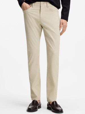 Boss Delaware Lightweight 5 Pocket Jeans - Cream