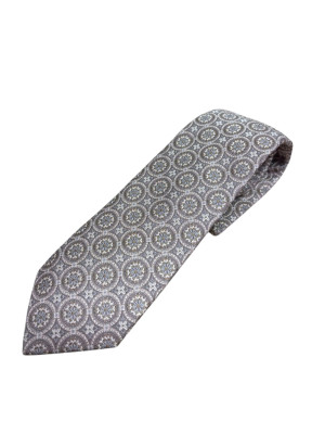Marco Capelli Sartorial Geo 8cm Silk Tie - Pink