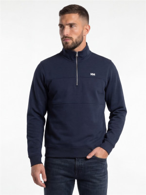 Helly Hansen Koster Quarter Zip Sweatshirt - Navy