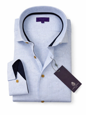 Marco Capelli Maggiore Dobby Shirt - Blue