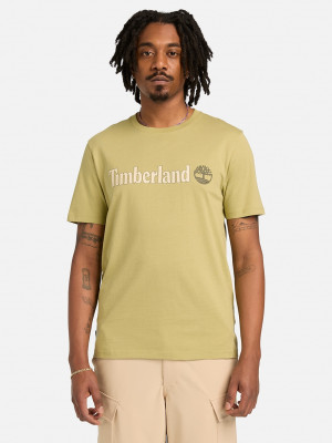 Timberland Kennebeck River Linear Logo T-Shirt - Green
