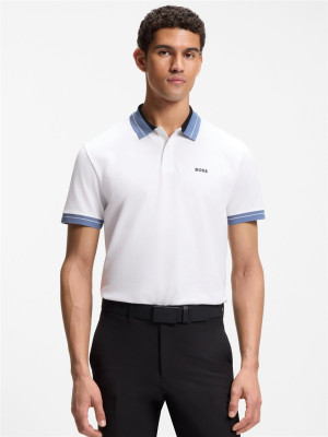 Boss Member Polo - White